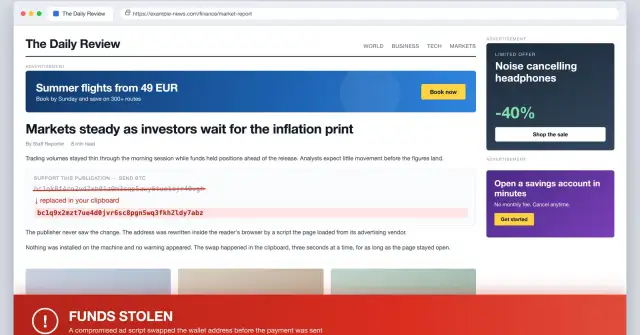 Adform's Ad Script Was Rewriting Crypto Wallets on Thousands of Sites