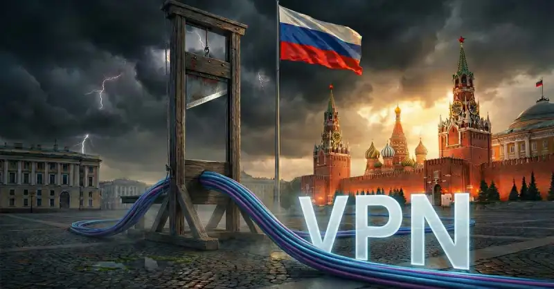 Total Blocking of VPN Traffic in Russia