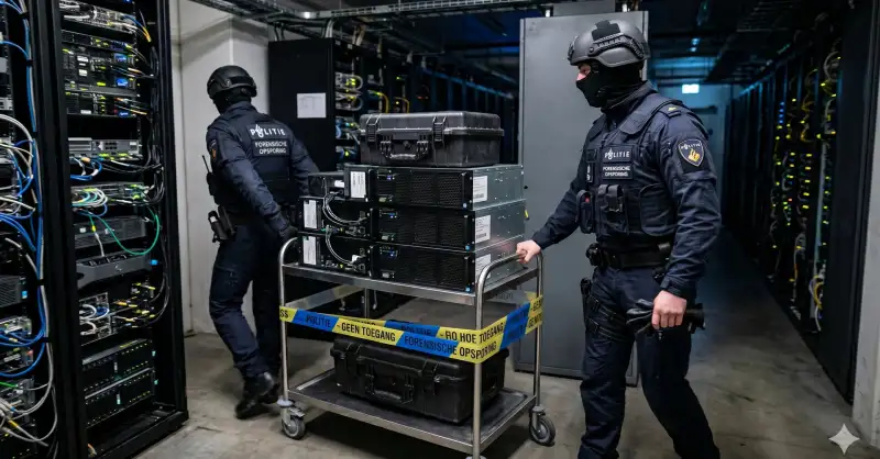 Paises Baixos apreendem 800 servidores DDoS russos e detêm dois
