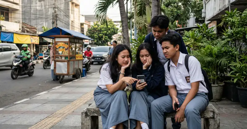 Indonésia proíbe redes sociais para menores de 16 anos: TikTok, YouTube e Roblox sob ameaça de bloqueio