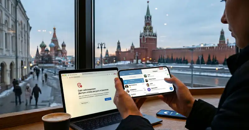 Digital Blockade 2026: Why VPNs and Telegram Stopped Working in the Russian Federation