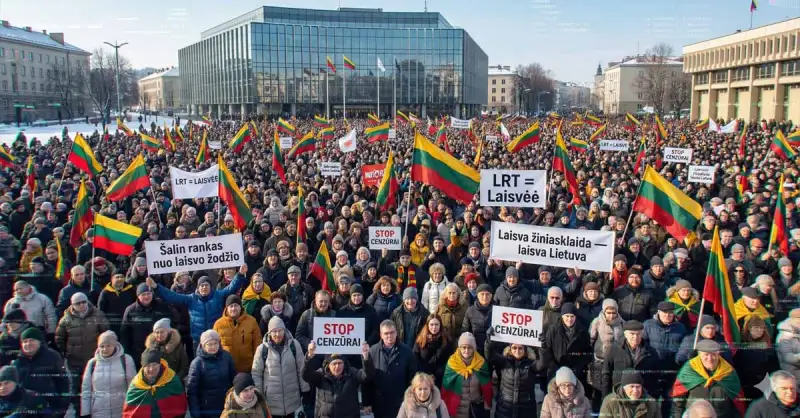 Massive Protests in Lithuania: The Public Against Political Control Over Media