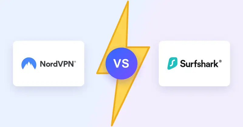 NordVPN vs Surfshark (2026)