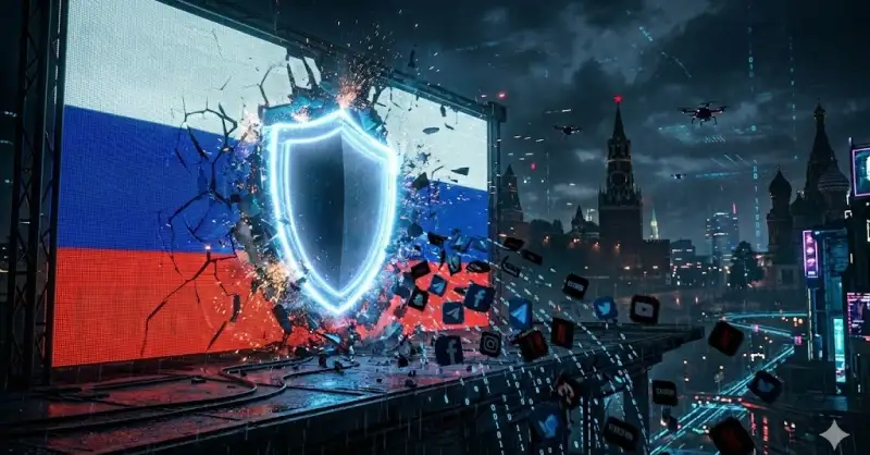 La trampa VPN de Rusia: el 40% usa VPN pero está bloqueado de sus propios servicios